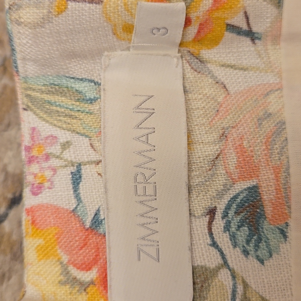Zimmermann Multicolor Floral Patterned Fabric - image 3